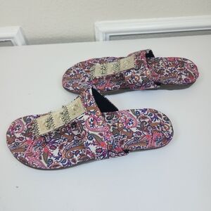 Naitik Women Rajasthan Flat Sandals Thong Slip  Size 40